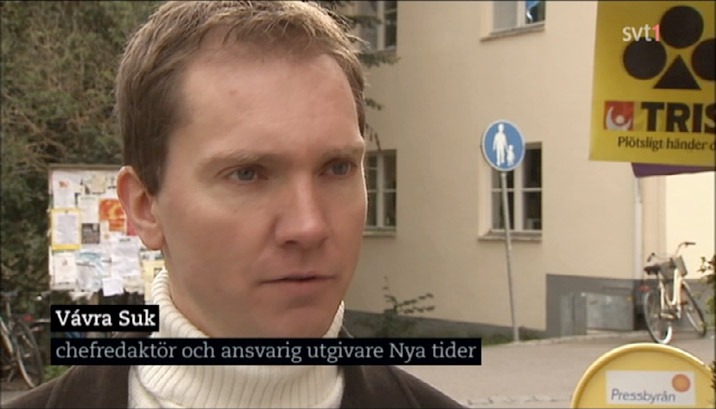 Nya Tider på SVT Kulturnyheterna, 25 september 2013.