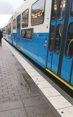 att avvisa tiggare från spårvagnar leder inte sällan till hotfulla situationer, och ibland blir föraren spottad på. Foto: Nya Tider