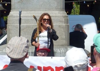 Bilderberg-demonstrationen i Stockholm